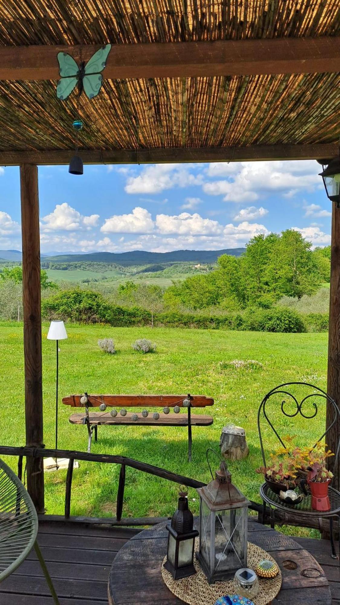 2 Cuori E 1 Yurta Glamping In Tuscany - Adults Only Asciano Exterior foto